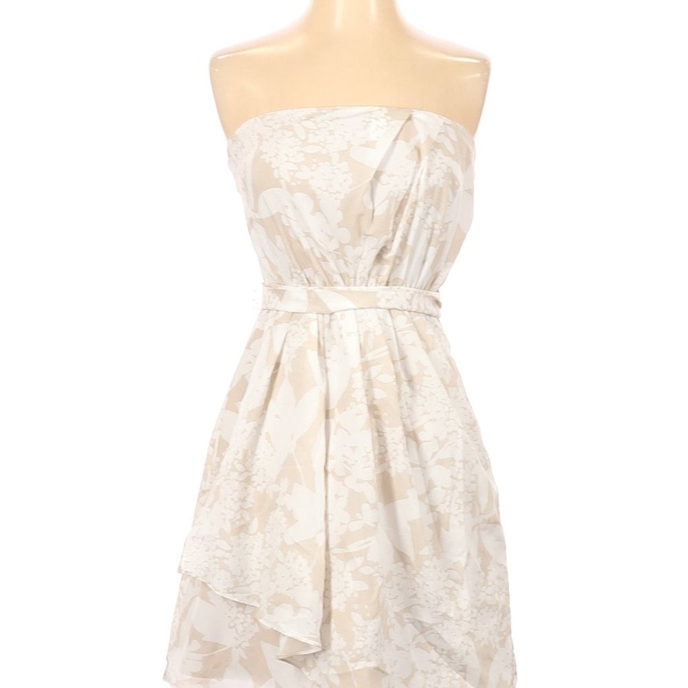 Express - Cream Mini Dress